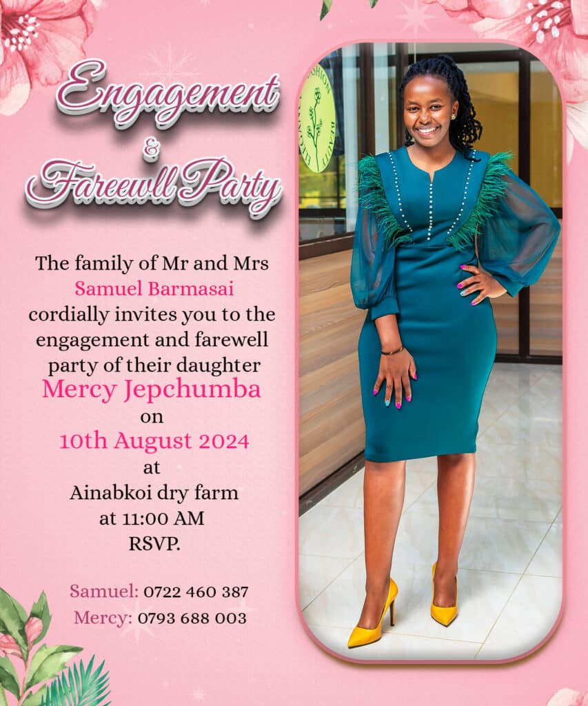 Engagement and save the date