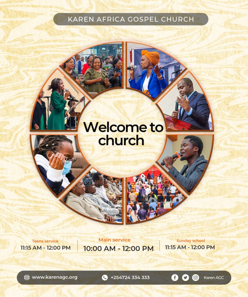 Welcome to church poster - The Nashula media